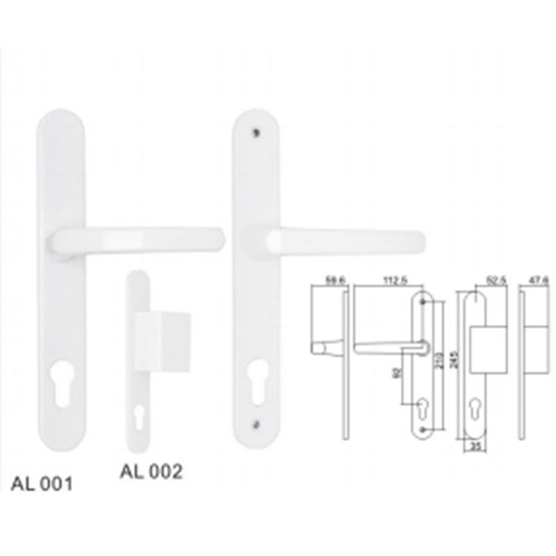 ALT003 Iron panel/Zinc stannum ostium manubrium